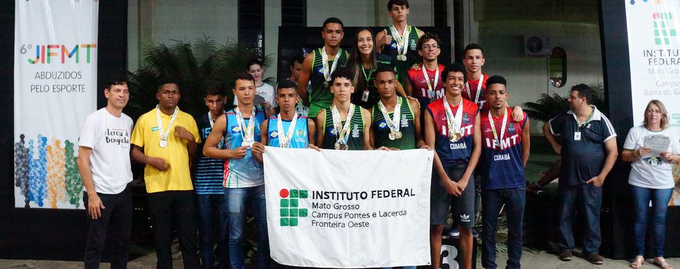 Campus Pontes e Lacerda encerra participação no JIFMT com 19 medalhas